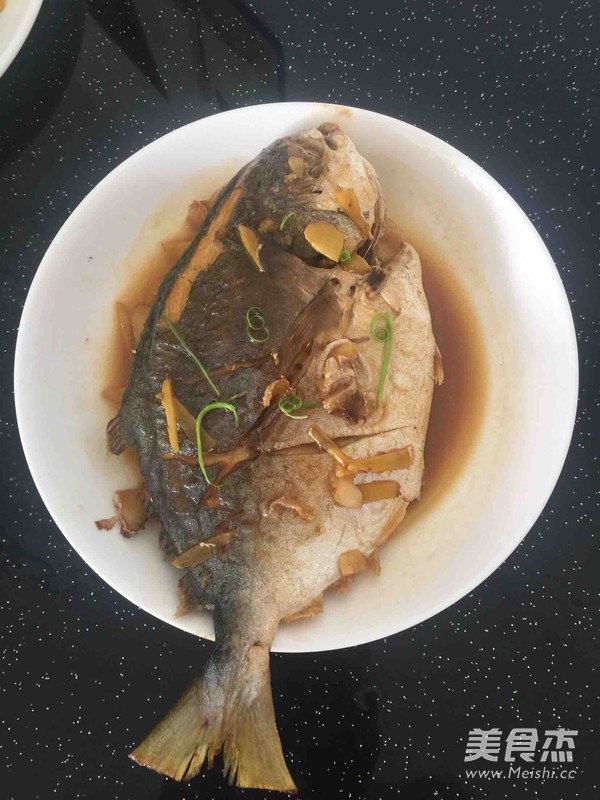 White Pomfret recipe