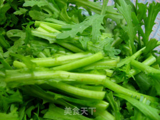 Stir-fried Chrysanthemum recipe