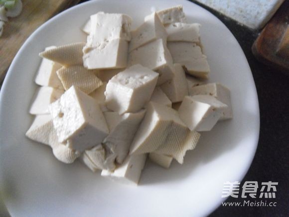 Braised Tofu with Oyster Sauce recipe