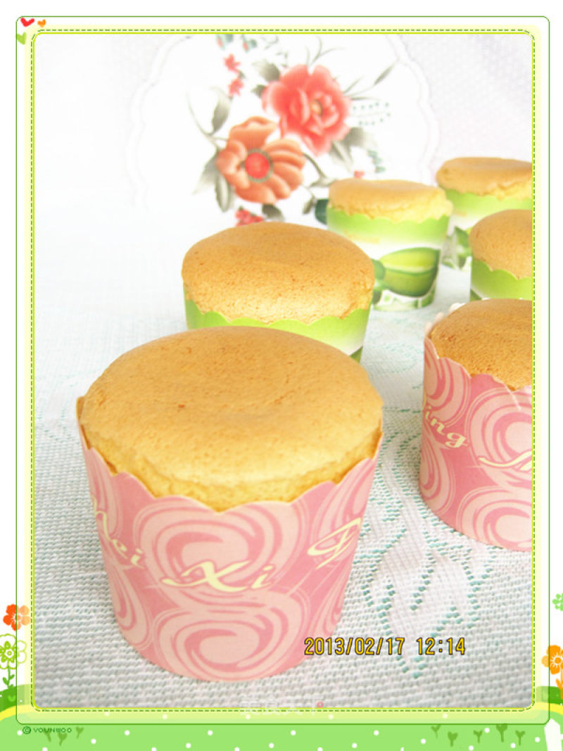 Brandy Test-paper Cup Chiffon Cake recipe