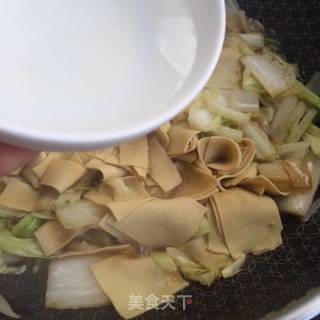 Cabbage Stewed Bean Curd recipe