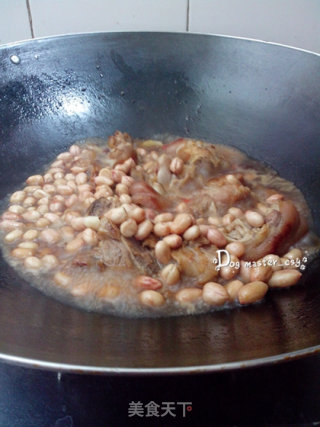 【peanut Roast Pork Trotters】 recipe