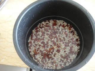 Condensed Milk, Red Bean and Barley Soup recipe