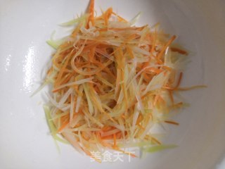 Celery and Carrot Shreds recipe