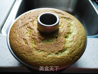 Spinach Juice Chiffon recipe