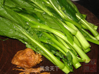 Salted Choy Sum recipe