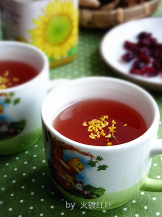 Cranberry Tangerine Peel Osmanthus Tea recipe