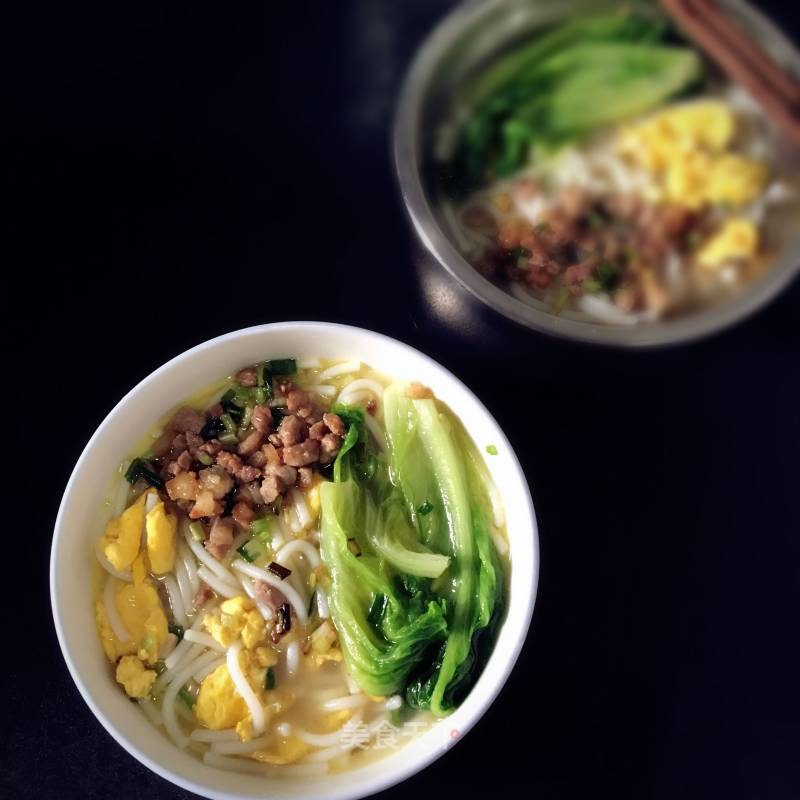 [longyan Yongding] Minced Meat, Eggs, Vegetables and Rice Noodles