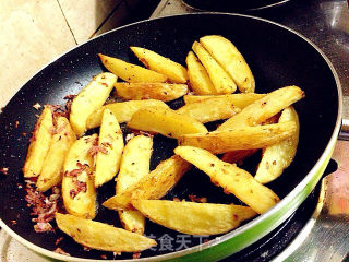 Bacon Vanilla Potato Wedges recipe