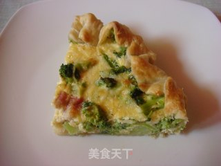 Creamy French Broccoli Pie recipe