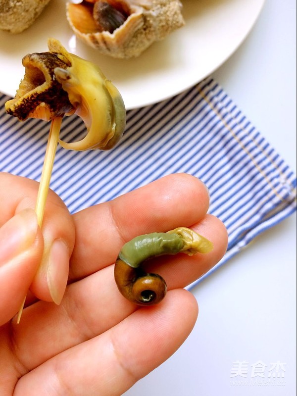 Steamed Conch recipe