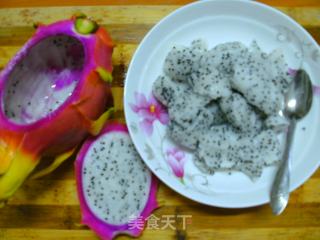 Coconut Pitaya Sago recipe