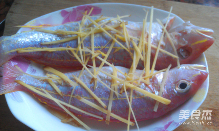 Steamed Red Shirt Fish recipe