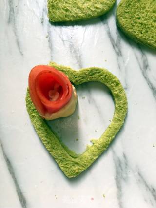 #the 4th Baking Contest and is Love to Eat Festival#toast Rose recipe