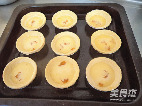 Yellow Peach Egg Tart recipe