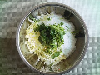 [northeast] Cabbage Vermicelli with Sesame Sauce recipe