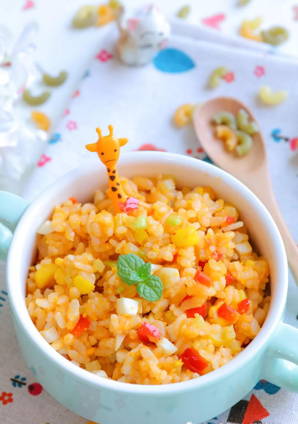 Slap Fried Rice Baby Food Supplement Recipe recipe