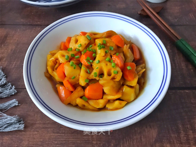 Sweet and Sour Lotus Root recipe