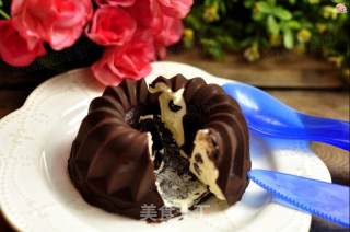 Chocolate Honey Bean Ice Cream Mooncake recipe