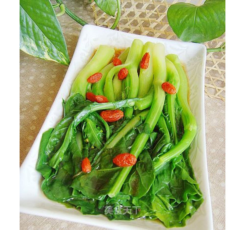 Light After A Big Meal: Boiled Kale recipe