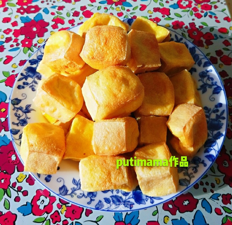Homemade Fried Tofu Puffs recipe