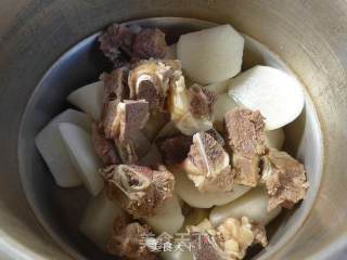 Steak Ribs and Radish Soup recipe