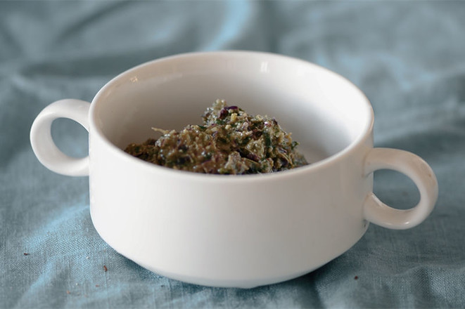 Herbal Cabbage and Vanilla Sauce recipe