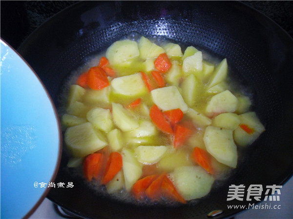 Curry Coconut Sweet Potato Beef Brisket recipe