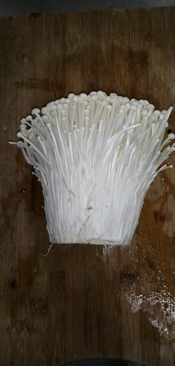 Fried Enoki Mushroom recipe