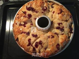 #aca烤明星大赛#condensed Milk Cranberry Shredded Bag recipe