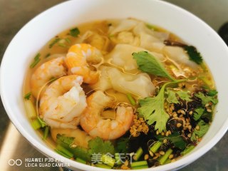 [breakfast Today] Shrimp Wonton + A Piece of Cake recipe