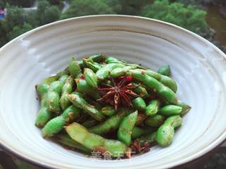 Spicy Cold Edamame recipe