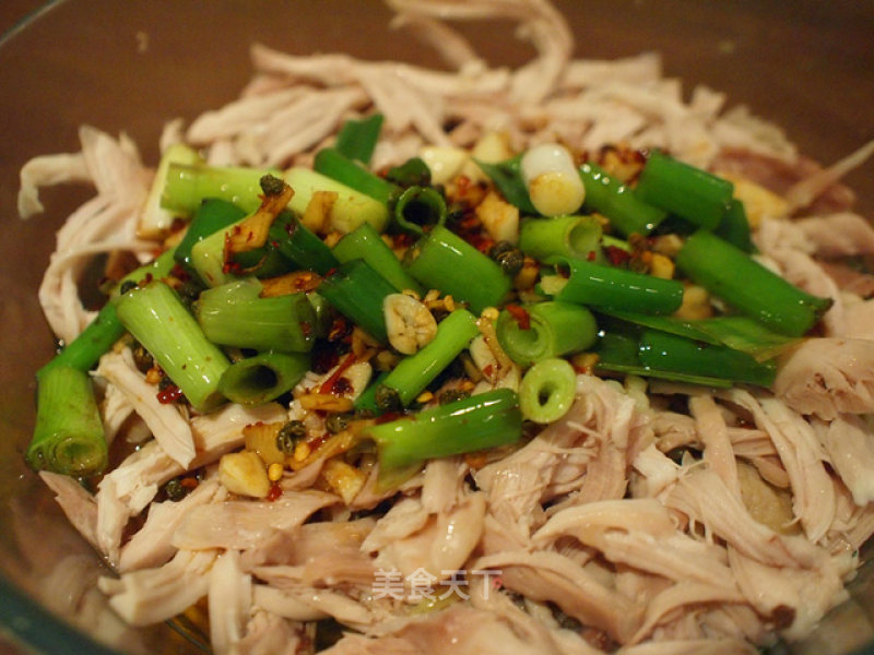 Shredded Cucumber Chicken recipe