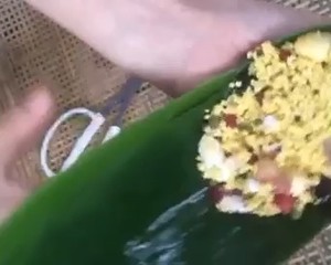 The Wrapping Method of The Four-cornered Zongzi (with Video) recipe