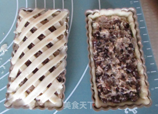 Lotus Seed Red Bean Pie recipe