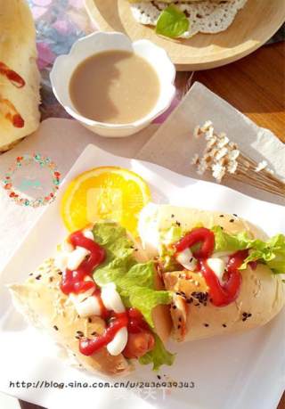 Sausage Hot Dog Bread recipe