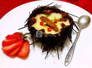 Sea Urchin Steamed Egg recipe