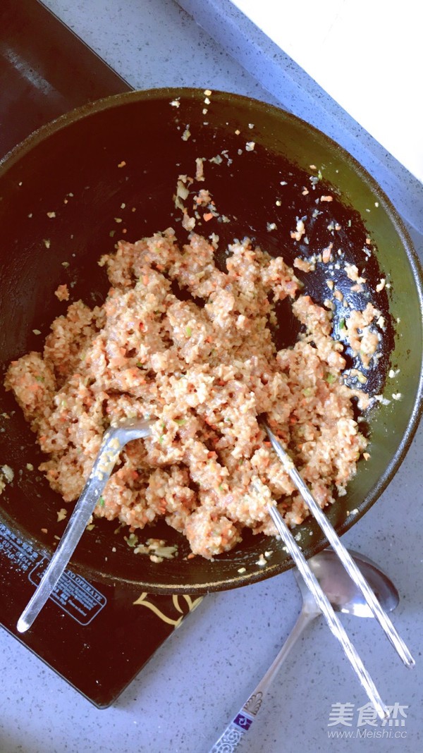 Lotus Root Carrot Dumplings recipe