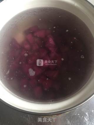 Purple Sweet Potato Lotus Seed Lily Syrup recipe