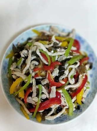 Shredded Pork with Bell Pepper recipe