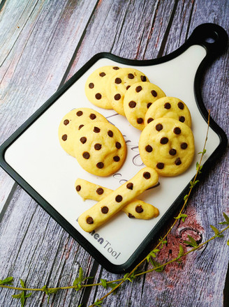 Vanilla Chocolate Bean Cookies recipe