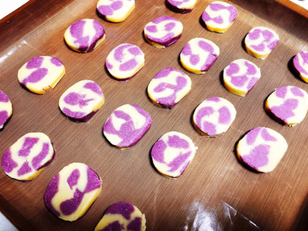 Purple Sweet Potato Marble Cookies recipe