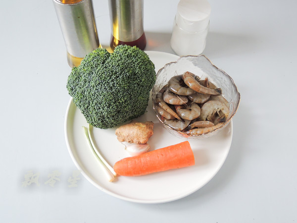 Stir-fried Broccoli with Shrimp recipe