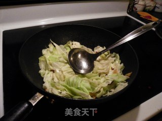 Griddle Shredded Cabbage recipe