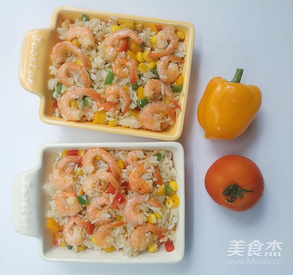 Shrimp Baked Rice recipe