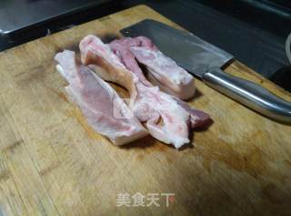 【peas Diced Pork】 recipe