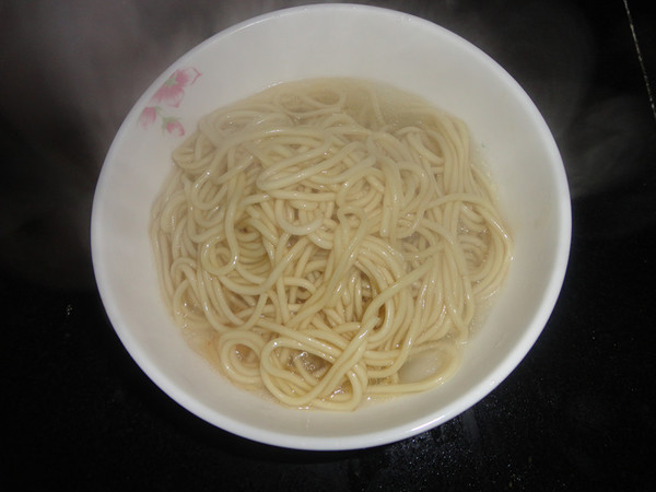 Winter Bamboo Noodles with Pickled Vegetables recipe