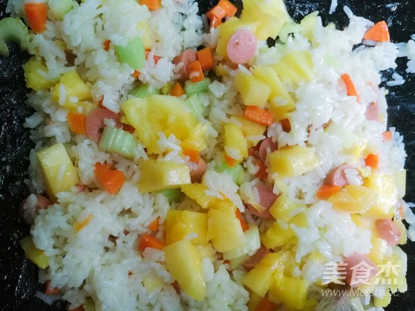 Sweet and Sour is Pineapple Fried Rice recipe