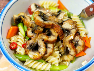 Thai Style Eel Pasta recipe