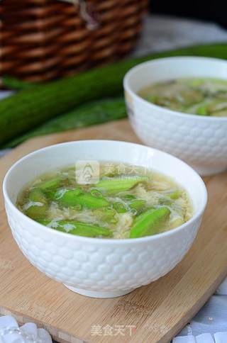 Loofah and Egg Soup recipe